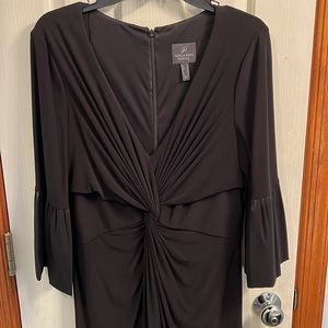 Long elegant black dress